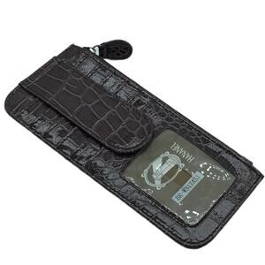 HANANEL Croc Wallet/Credit Card Holder